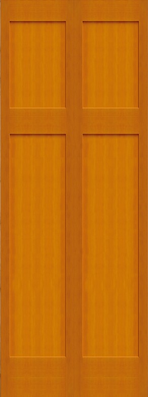 #8403 Fir Bifold Shaker Panel Interior Door
