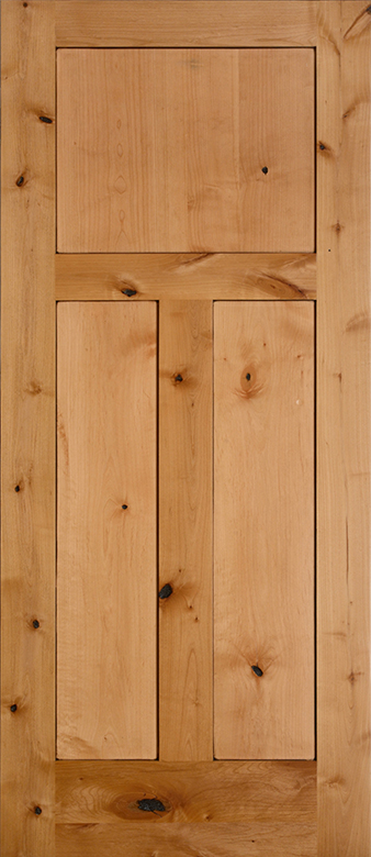 8403 Knotty Adler Shaker Panel Doors Interior Doors